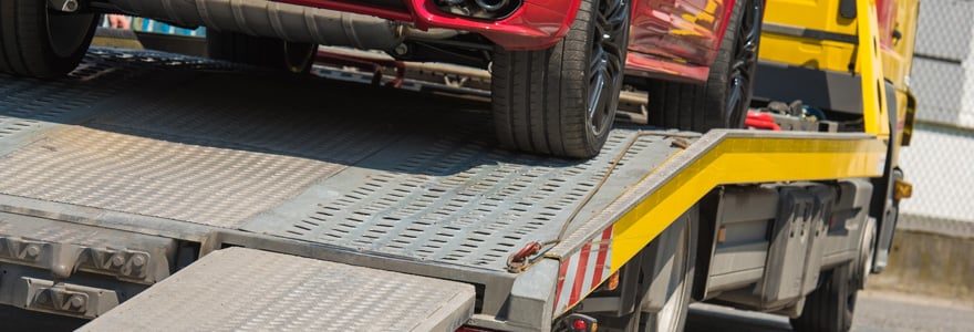 transport de voiture par camion